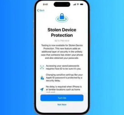 武汉苹果授权维修店分享被盗设备保护功能开启方法 
