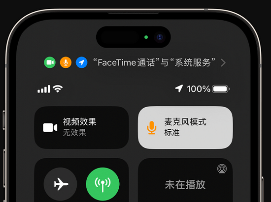 武汉苹果授权维修网点分享iPhone在通话时让你的声音更清晰 