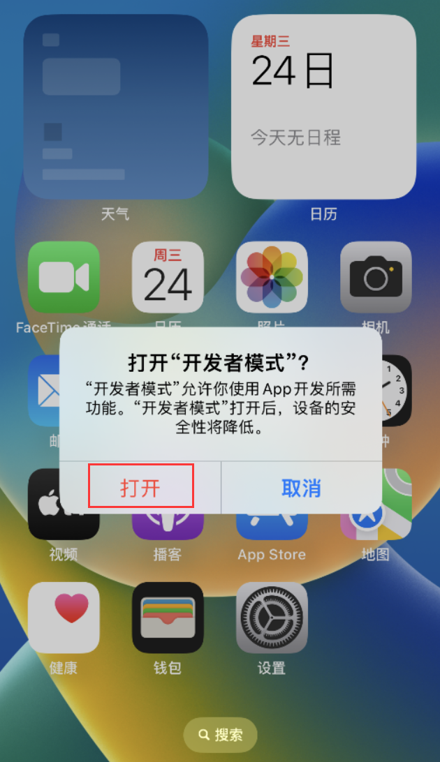 武汉苹果手机维修分享如何打开开发者模式 