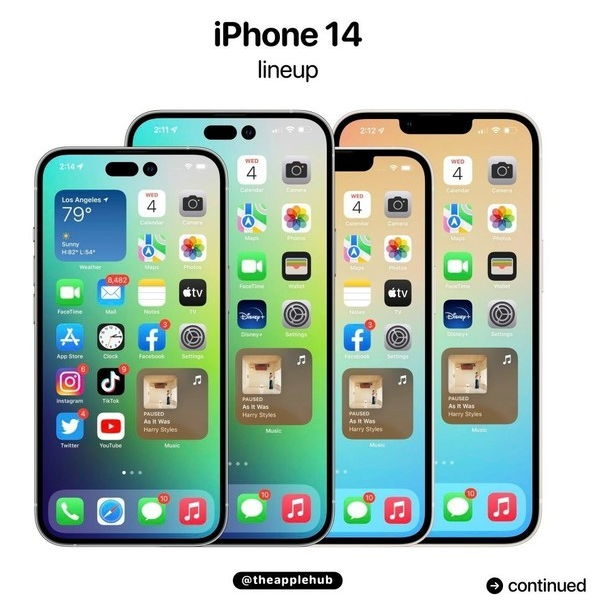 武汉苹果14维修分享iPhone 14全家福 