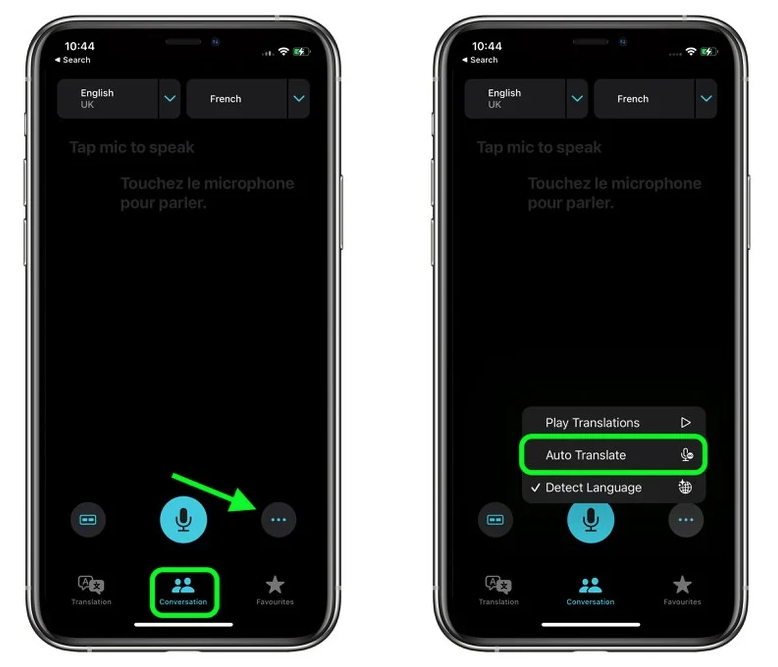武汉苹果手机维修分享iOS 15 “翻译” App 新改进 